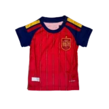Spain Football Jersey with Shorts for Kids