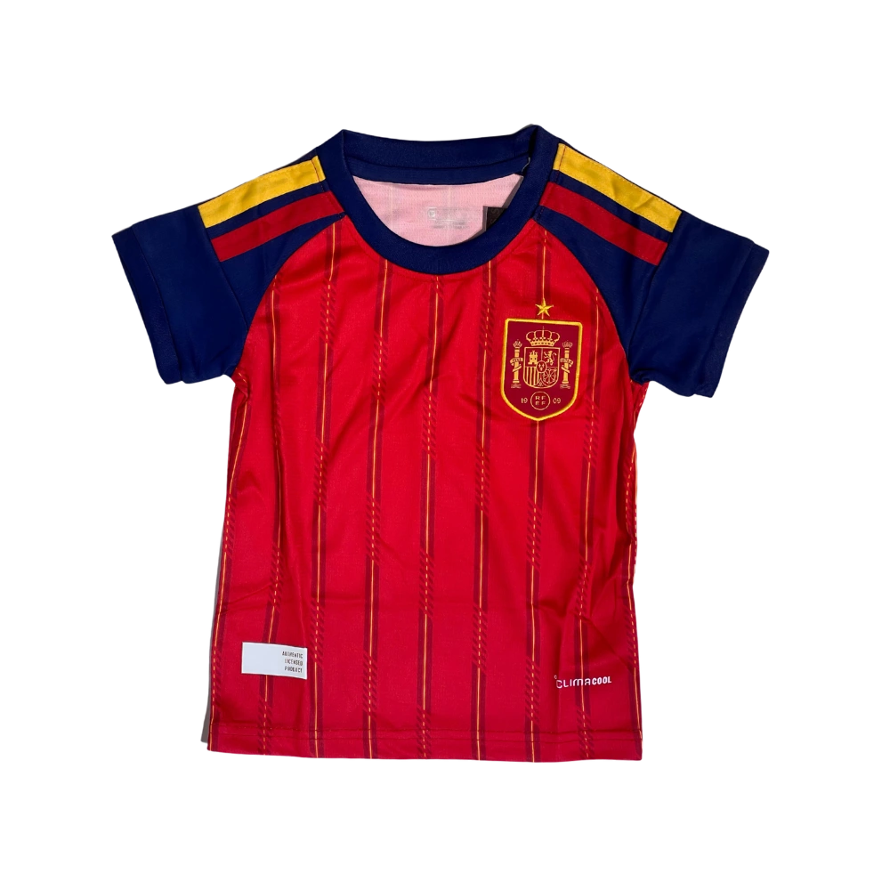 Spain Football Jersey with Shorts for Youth 1 Spain Football Jersey with Shorts for Youth