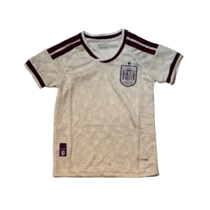 Spain Youth Away Football Jersey with Shorts