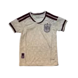 Spain kids away Football jersey with shorts